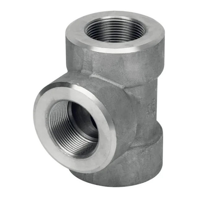 Tee roscado forjado 3000 lb