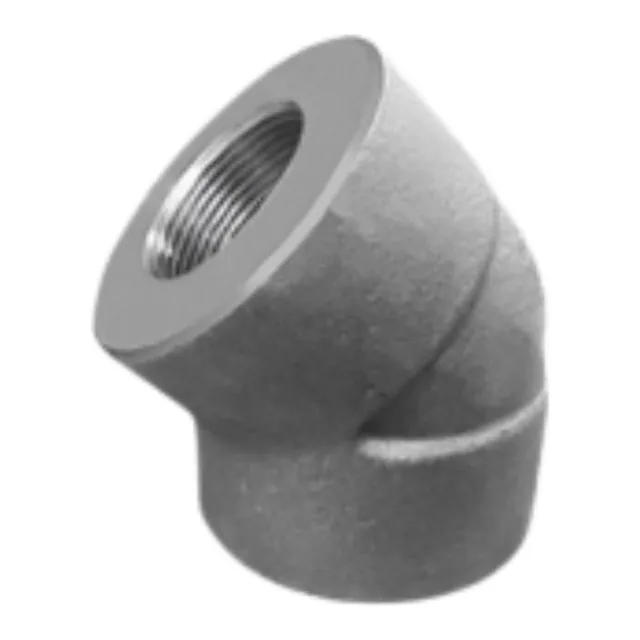 Codo 45° roscado forjado 6000 lb