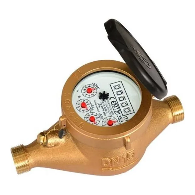 Medidor de agua de chorro múltiple